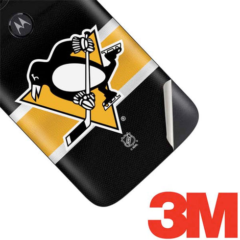 NHL Pittsburgh Penguins Jersey Moto E5 Play Skin